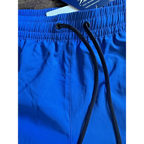 Reebok Men's Regular-Fit Moisture-Wicking 9" Drawstring Shorts Royal Blue XL - Picture 6 of 7